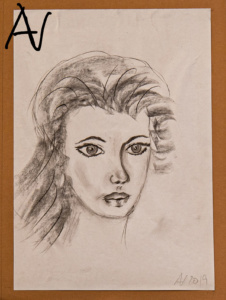 Portrait Portrait junge Frau Studie No. 2